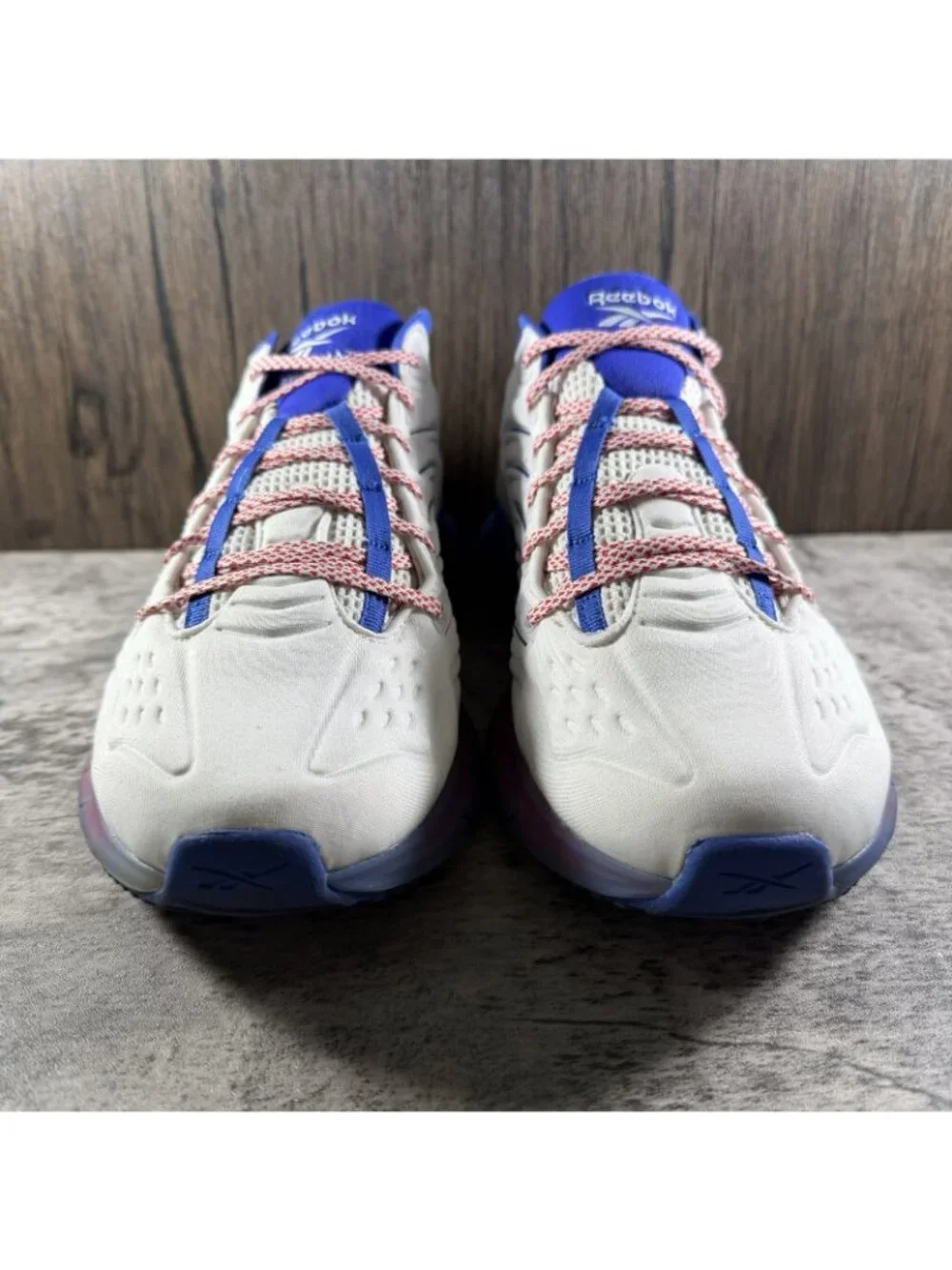 Reebok Zig Kinetica B-grade White Blue Fx2460 Running Men Shoes Size Medium 10